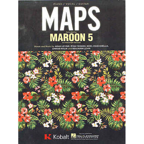 Pre-Owned Maps - Maroon 5 - Piano-Vocal-Guitar (HL00131470)