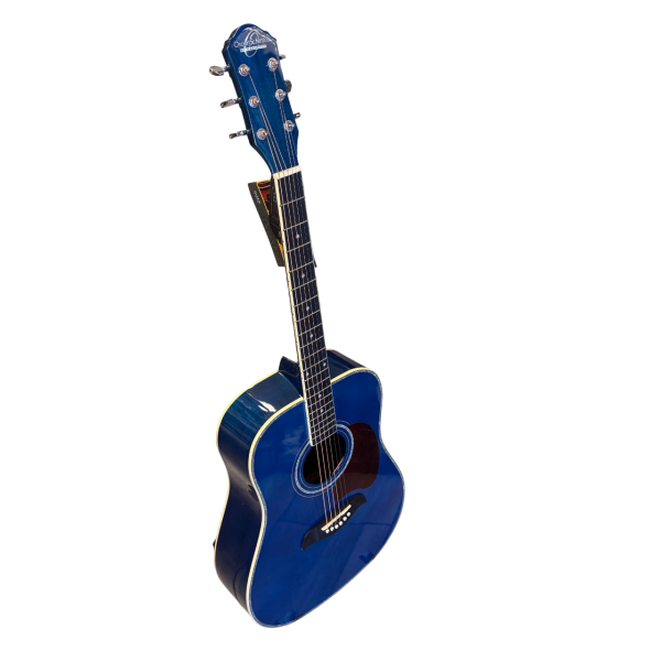 Dent & Scratch Oscar Schmidt Acoustic Guitar Select Spruce in Blue (OG2TBL-A)