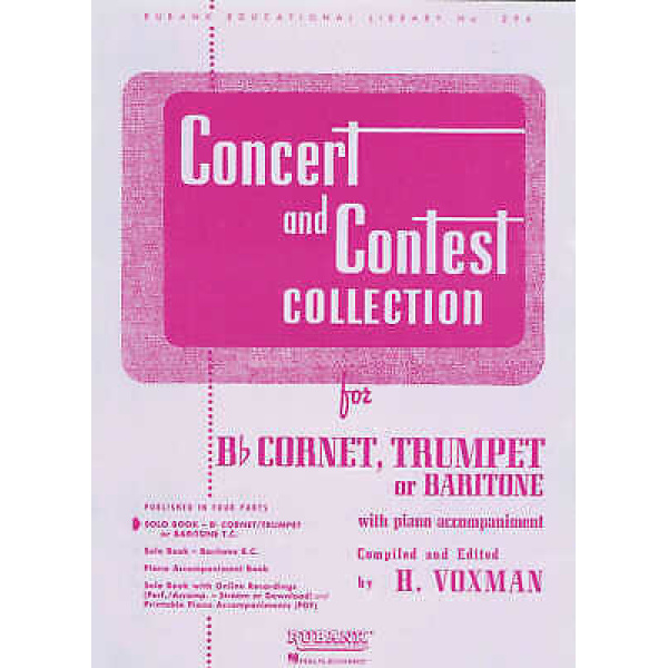 Concert and Contest Collection for Bb Cornet Trumpet or Baritone (HL04471730)