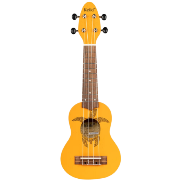 Ortega K1 Series Sopranino Ukulele Okoume Orange (K1-ORG) - Image 2