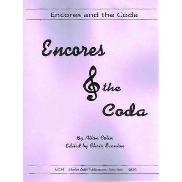 Encores And The Coda By Allin Colin Sheet Music - Charles Colin Publications (..