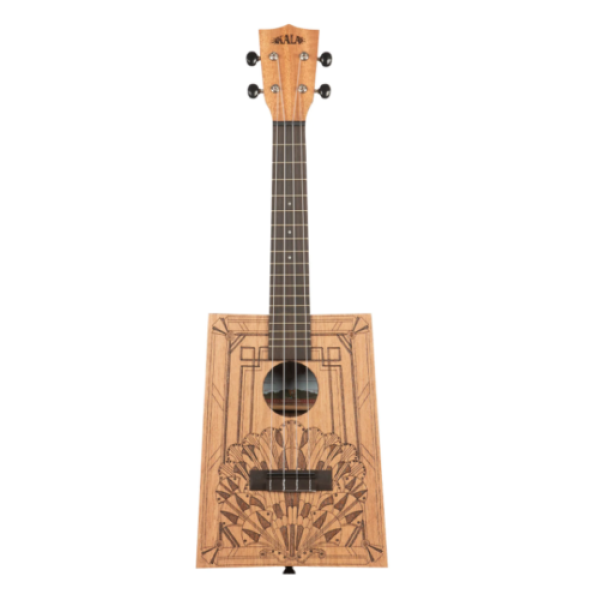 Kala Art Deco Cigar Box Concert Ukulele (KA-CB-DECO-C) - Image 2