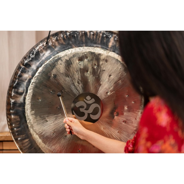 Gong Resonant Mallet, Produces Whale Singing, Atmospheric Sound Effects with Rubber Ball Head  For Meditation, Sound Baths or Yoga, 2-YEAR WARRANTY - Image 5