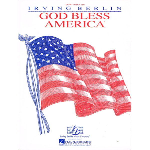 Pre-Owned God Bless America by Irving Berlin for Low Voice (D) (HL00005059)