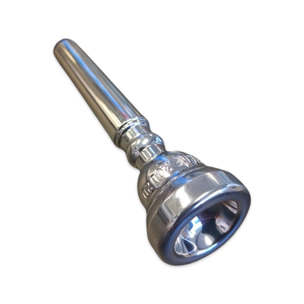 Schilke Standard Series Trumpet Mouthpiece Model 20D2D Finished in Silver Plate