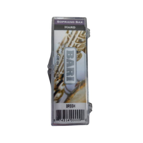 Bari Woodwind Original Bb Soprano Saxophone Synthetic Reed Hard - BRSSH