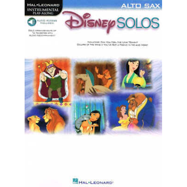 Disney Solos for Alto Sax (HL00841406)