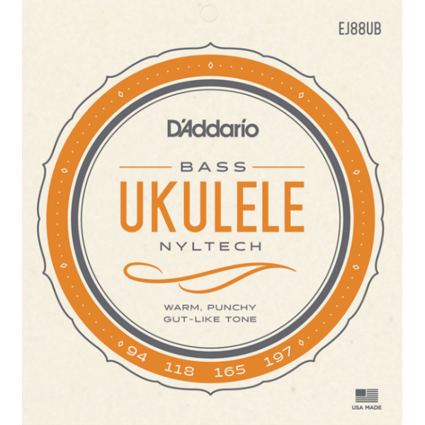 DAddario Bass Ukulele Nyltech Strings (.94-.197) (EJ88UB)