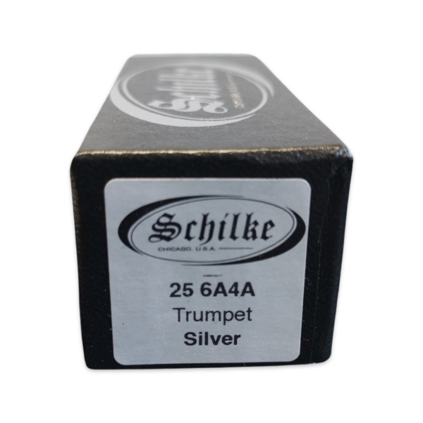 Schilke Standard Series Trumpet Mouthpiece Model 6A4A Finished in Silver Plate - Image 2
