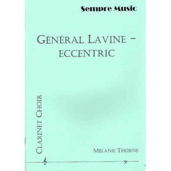 General Lavine - Eccentric for Clarinet Choir (SM-C161FF)
