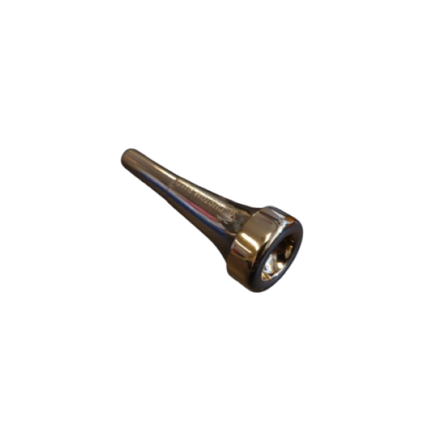 JC Custom Trumpet Mouthpiece Model Phoenix - B4 LD -Medium Cup High Emission - Gold Finish
