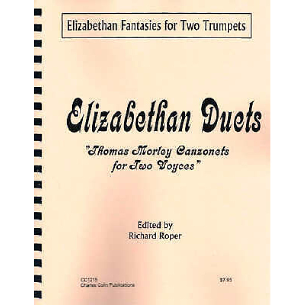 Elizabethan Fantasies for Two Trumpets by Richard Roper (CC1215)