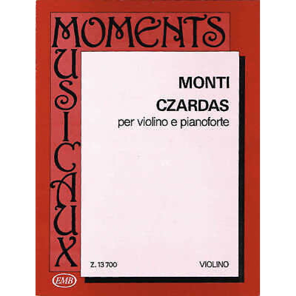 Monti Czardas per violino e pianoforte