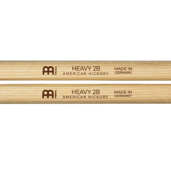 Meinl Stick & Brush Heavy 2B Hickory Acorn Wood Tip (SB110) - Image 3