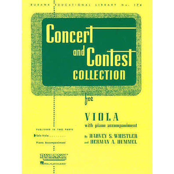 Concert and Contest Collection for Viola Solo Part Only  (HL04471830)