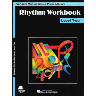 Pre Owned Rhythm Workbook - Level Two - Schaum Making Music Piano Library (HL0..