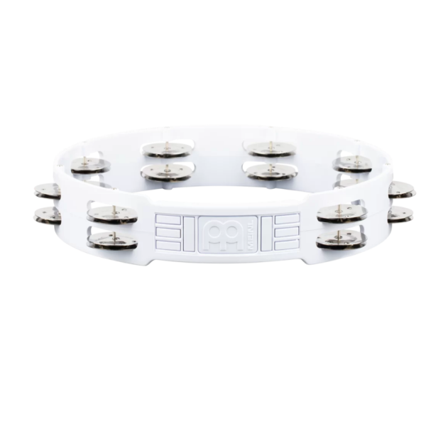 Meinl Percussion Headliner 10-Inch Tambourine - Dual Row - White (HTT10WH) - Image 2