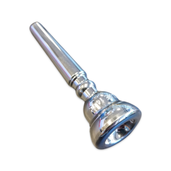 Schilke Standard Series Trumpet Mouthpiece Model 14C2 Finished in Silver Plate