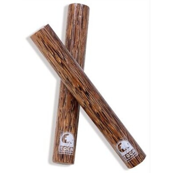 Toca Percussion - Palm Wood Claves Pair (T-2512P)