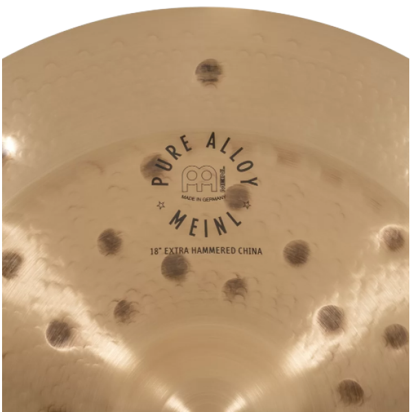Meinl Cymbals 18-Inch China Cymbal - Extra Hammered, Pure Alloy (PA18EHCH) - Image 4