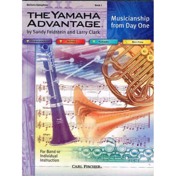 Pre-Owned The Yamaha Advantage Book 1 - Baritone Saxophone (YBM110)