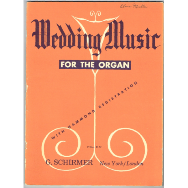Pre-Owned Wedding Music for the Organ