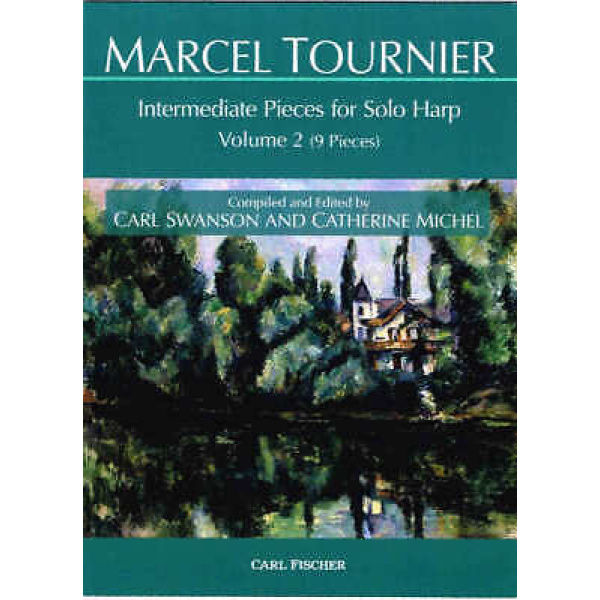 Marcel Tournier - Intermediate Pieces for Solo Harp - Volume 2 (H84)