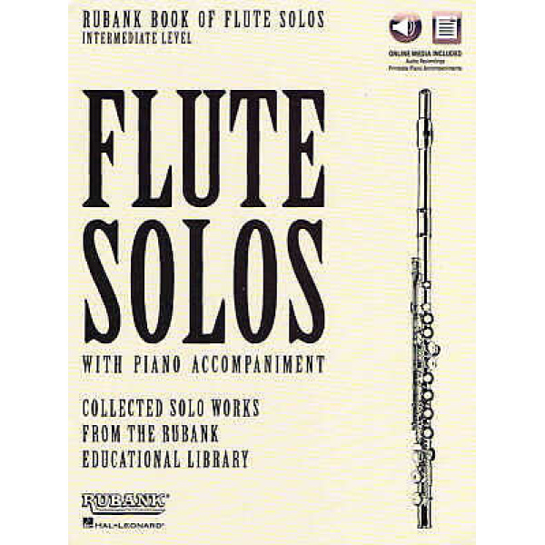 Rubank Book of Flute Solos Intermediate Level (HL00160724)
