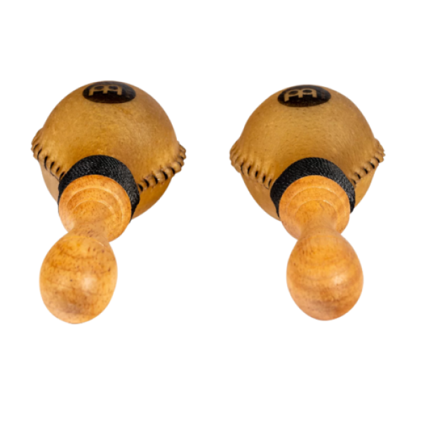 Meinl Percussion Natural Rawhide Maracas - Mini Size (MSM2) - Image 2