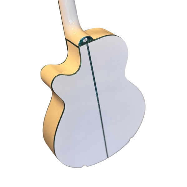 Dent & Scratch - Oscar Schmidt Acoustic Electric Select Spruce in White (OG10CE/WH-A) - Image 5