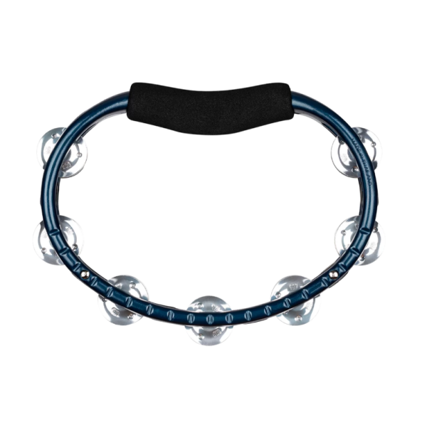 Meinl Percussion Traditional Handheld ABS Tambourine, Blue, Aluminum (TMT1A-B) - Image 2