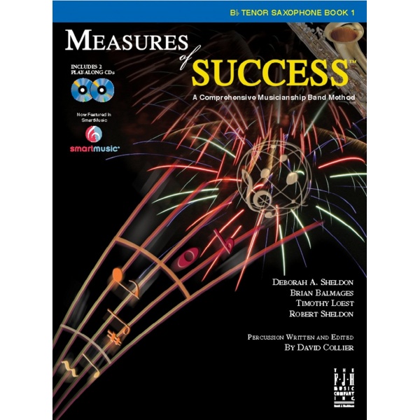 FJH Music Measures of Success B-flat Tenor Saxophone Book 1