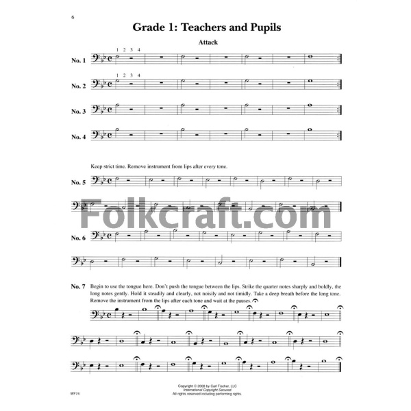 Richard Shuebruk - The Complete Shuebruk Lip Trainers For Trombone/Baritone [Hardcover] unknown author - Image 3