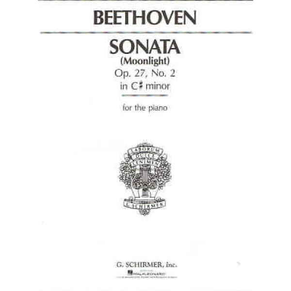 Sonata in C-Sharp Minor, Opus 27, No. 2 ("Moonlight"): Piano Solo