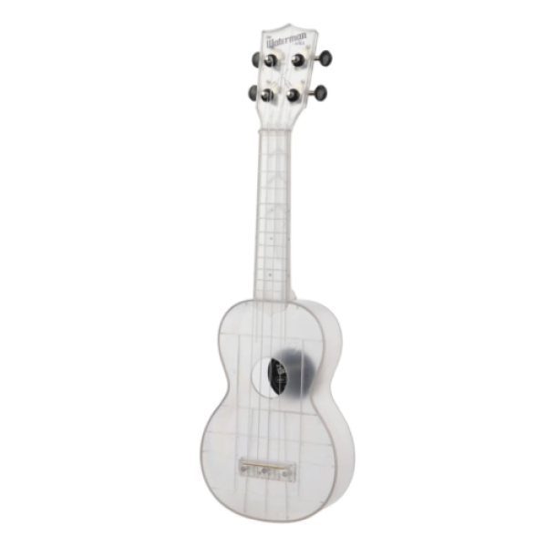 Kala Glass Transparent Soprano Waterman Ukulele (KA-WMT-CL-S) - Image 4