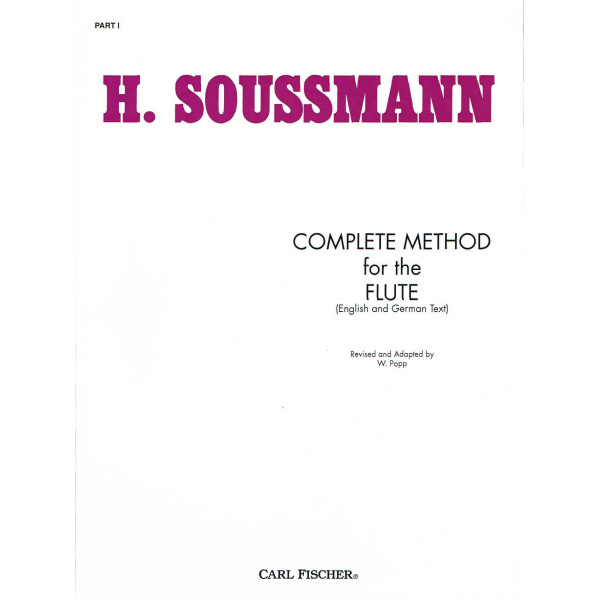 H. Soussmann Complete Method for the Flute - Part 1 (O503)