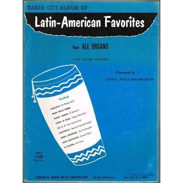 Pre-Owned Radio City Album of Latin-American Favorites for All Organs