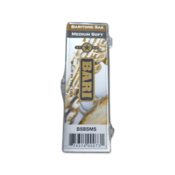 Bari Woodwind Original Eb Baritone Saxophone Synthetic Reed Medium Soft (BRBSMS) - Image 2