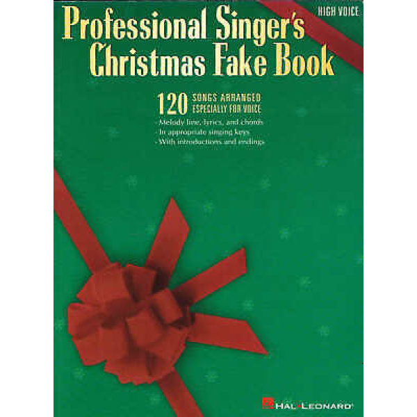 Pre-Owned Professional Singer's Christmas Fake Book - 120 Songs Arranged Espec..