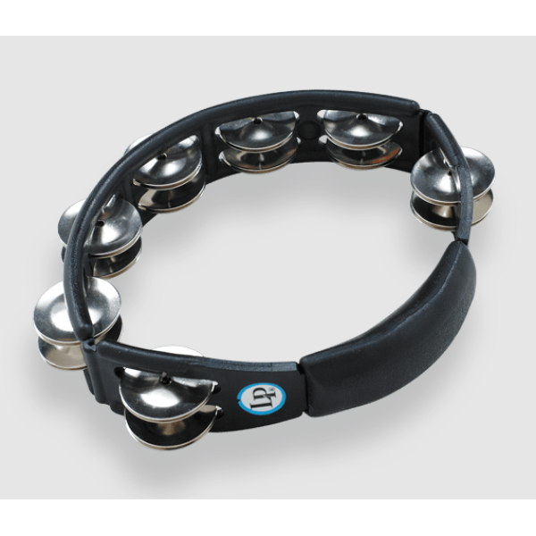 Latin Percussion Cyclops Tambourine Hand Held - Steel Jingles (LP150)