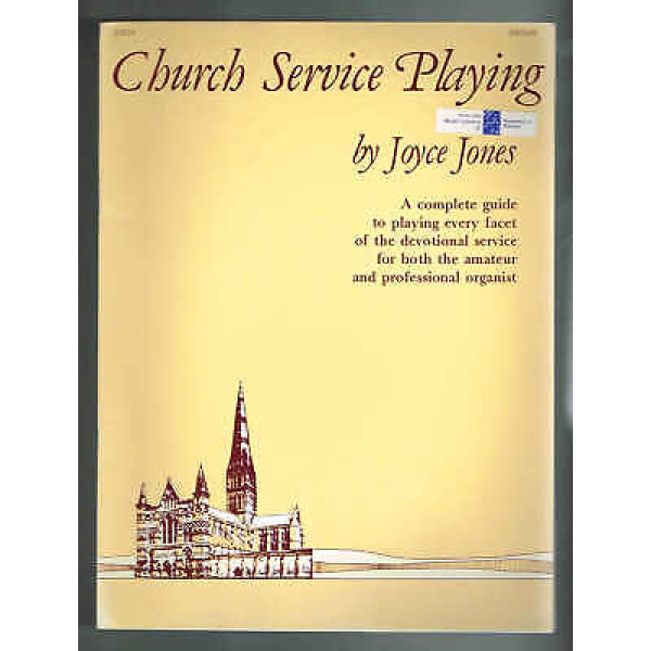 Pre-Owned - Church Service Playing for Organ by Joyce Jones