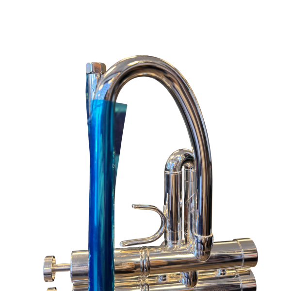 Mandala Angel Bb Trumpet in Silver Plate with Gold Plated Trim with Deluxe Case - Image 8