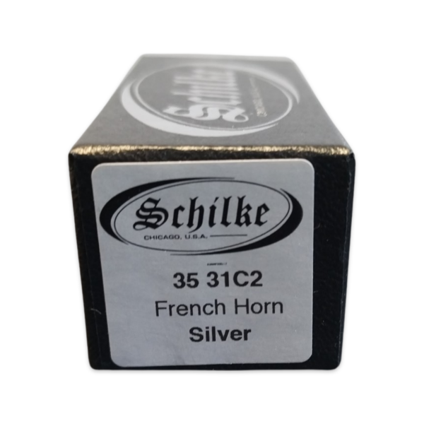 Schilke Standard Series French Horn Mouthpiece Model 31C2 Finished in Silver Plate - Image 2