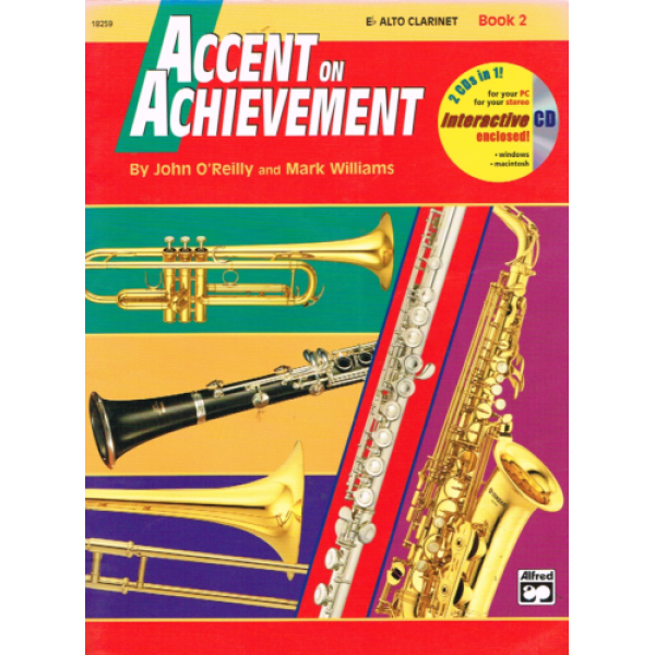 Pre-Owned Accent on Achievement - Eb Alto Clarinet - Book 2 (18259)