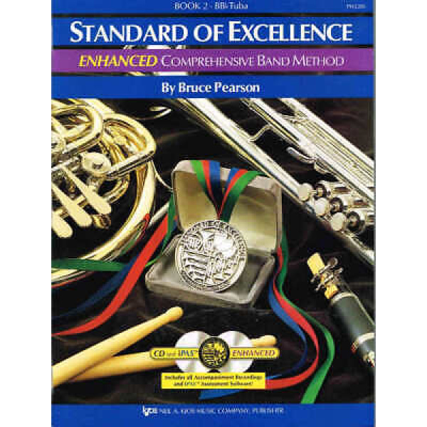 PW22BS - Standard of Excellence Enhanced Book 2 Tuba CD Edition