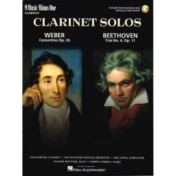 Clarinet Solos, Weber Concertino Op. 26, Beethoven Trio No. 4, Op. 11 - Music ..