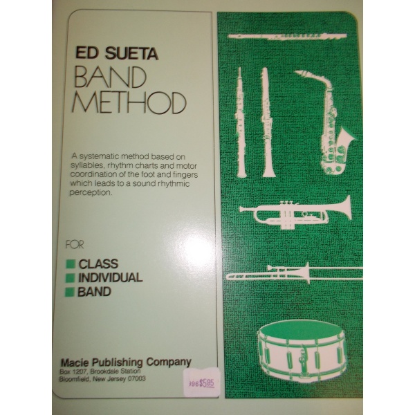 Ed Sueta Band Method - Baritone Treble Clef Book 2 [Sheet music]