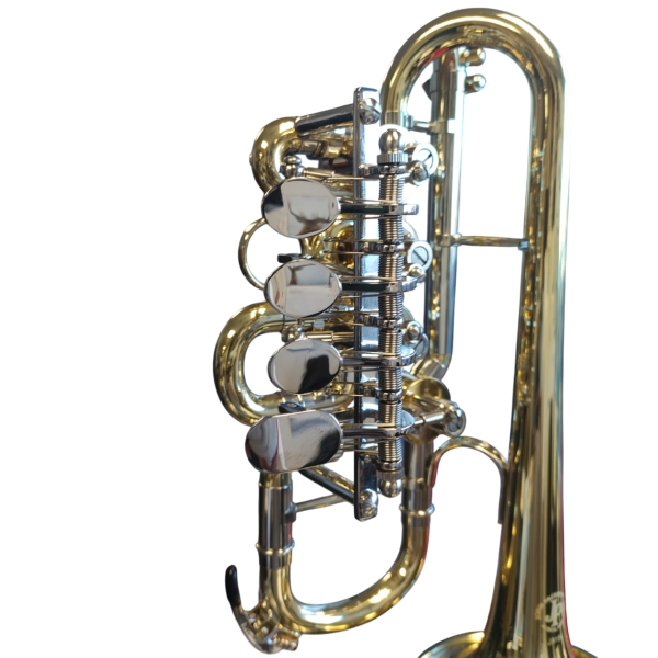 John Packer Piccolo Trumpet in Bb/A in Lacquer (JP154) - Image 6