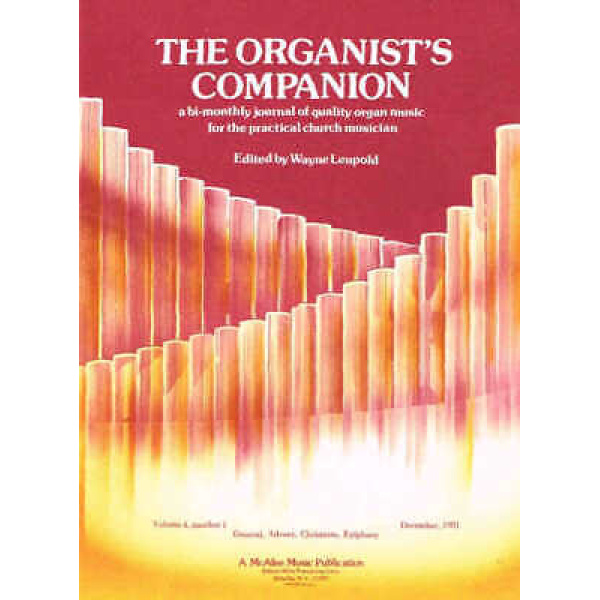 Pre-Owned - The Organist Companion by Wayne Leupold Volume 4 No.1 December 1981
