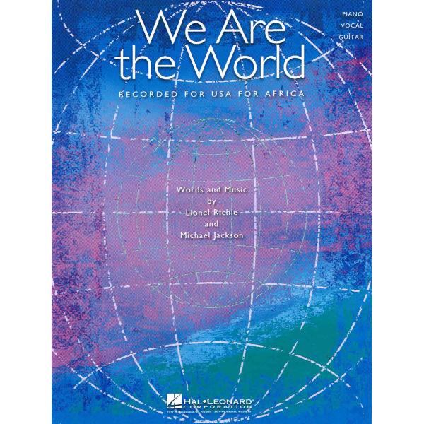 We Are The World - Lionel Richie & Michael Jackson - P/V/G (HL00353492)